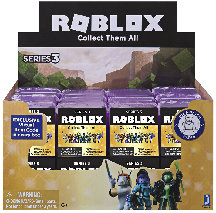 Набор фигурок Roblox: Blind Box Series 3 (желтая) (1 шт. в ассортименте)