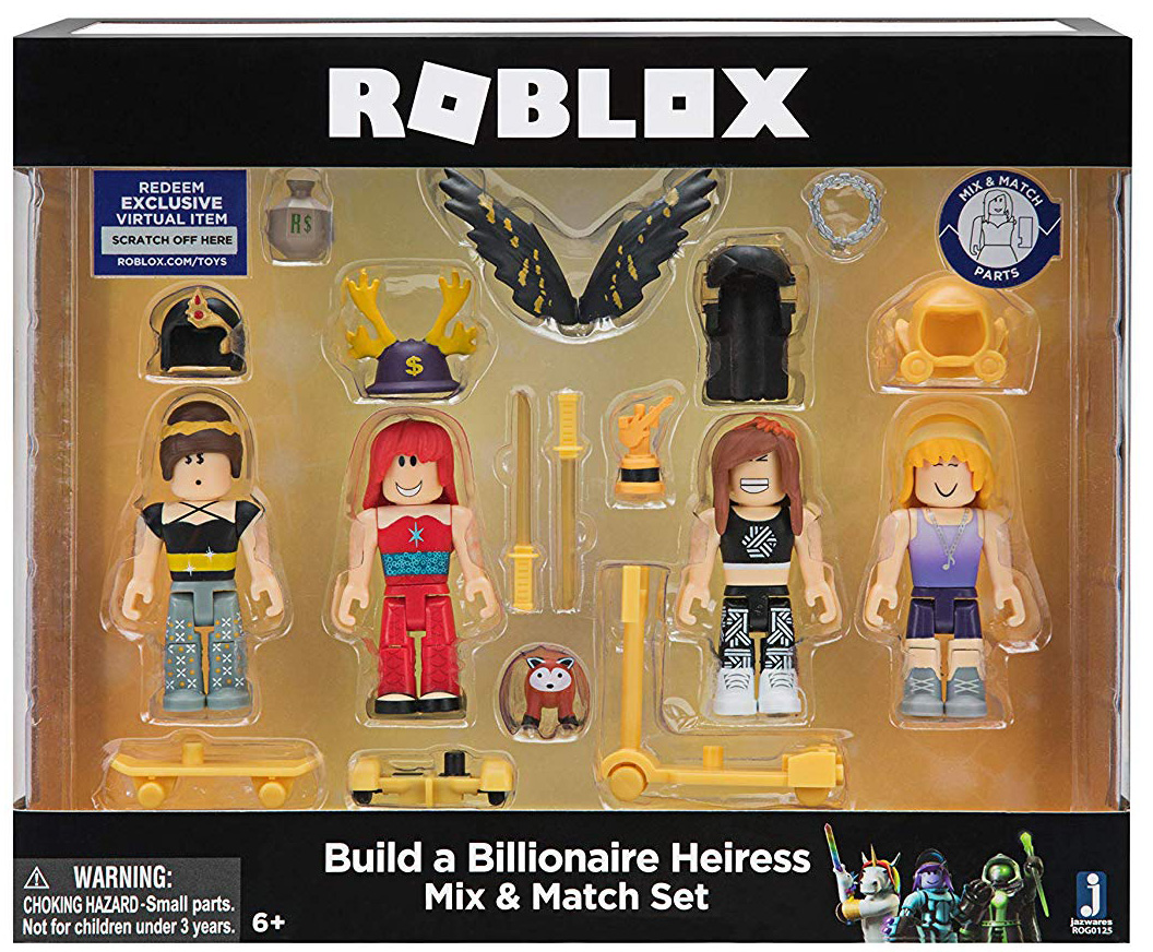 

Набор фигурок Roblox: Build A Billionaire Heiress