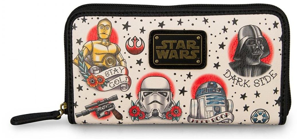 

Кошелек Star Wars: Tattoo Characters AOP Zip Around