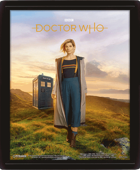 3D Постер Doctor Who: 13th Doctor цена и фото