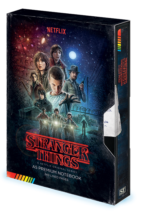

Блокнот Stranger Things: VHS