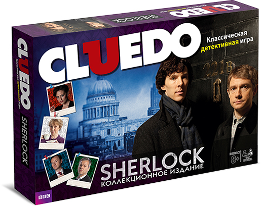 

Настольная игра Cluedo Sherlock