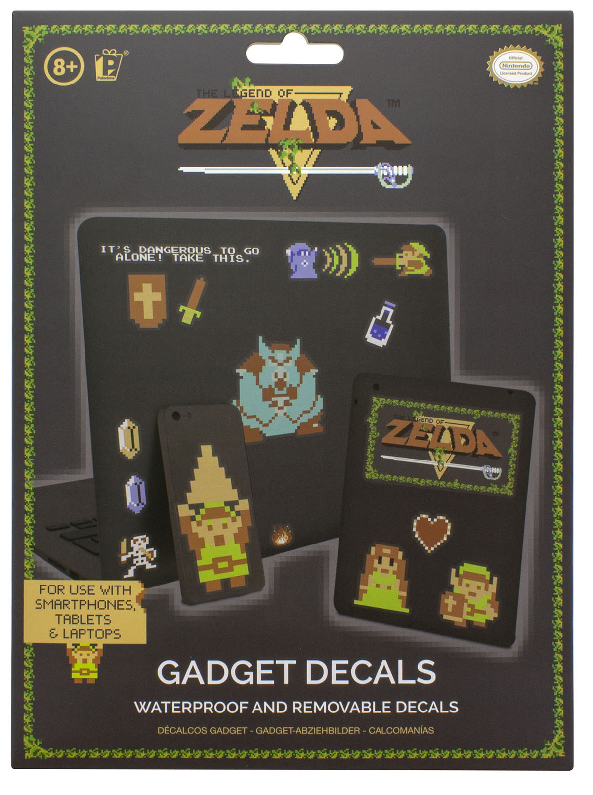 

Набор стикеров The Legend Of Zelda: 8 Bit