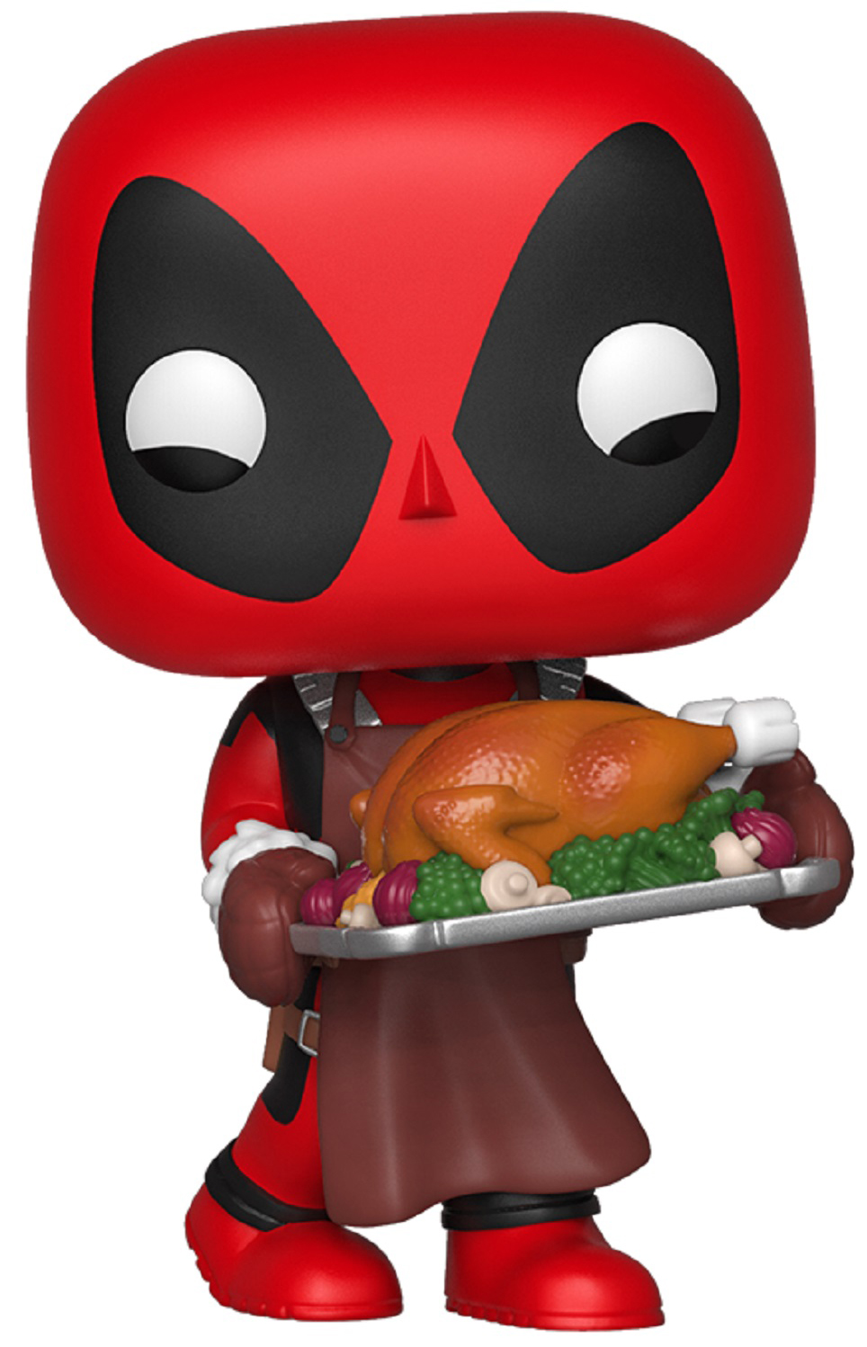 

Фигурка Funko POP Marvel: Holiday – Deadpool Supper Hero Bobble-Head (9,5 см)