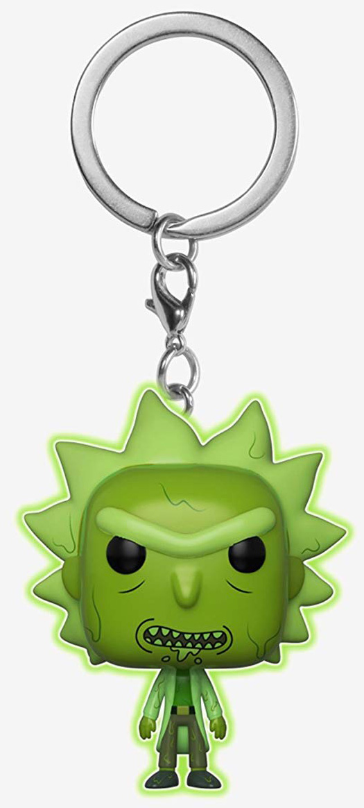 

Брелок Funko POP: Rick & Morty – Toxic Rick Glows In The Dark