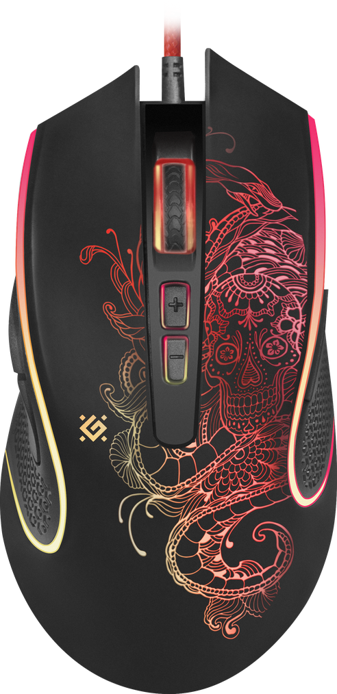 

Мышь Defender Venom GM-640L проводная оптическая игровая с подсветкой для PC