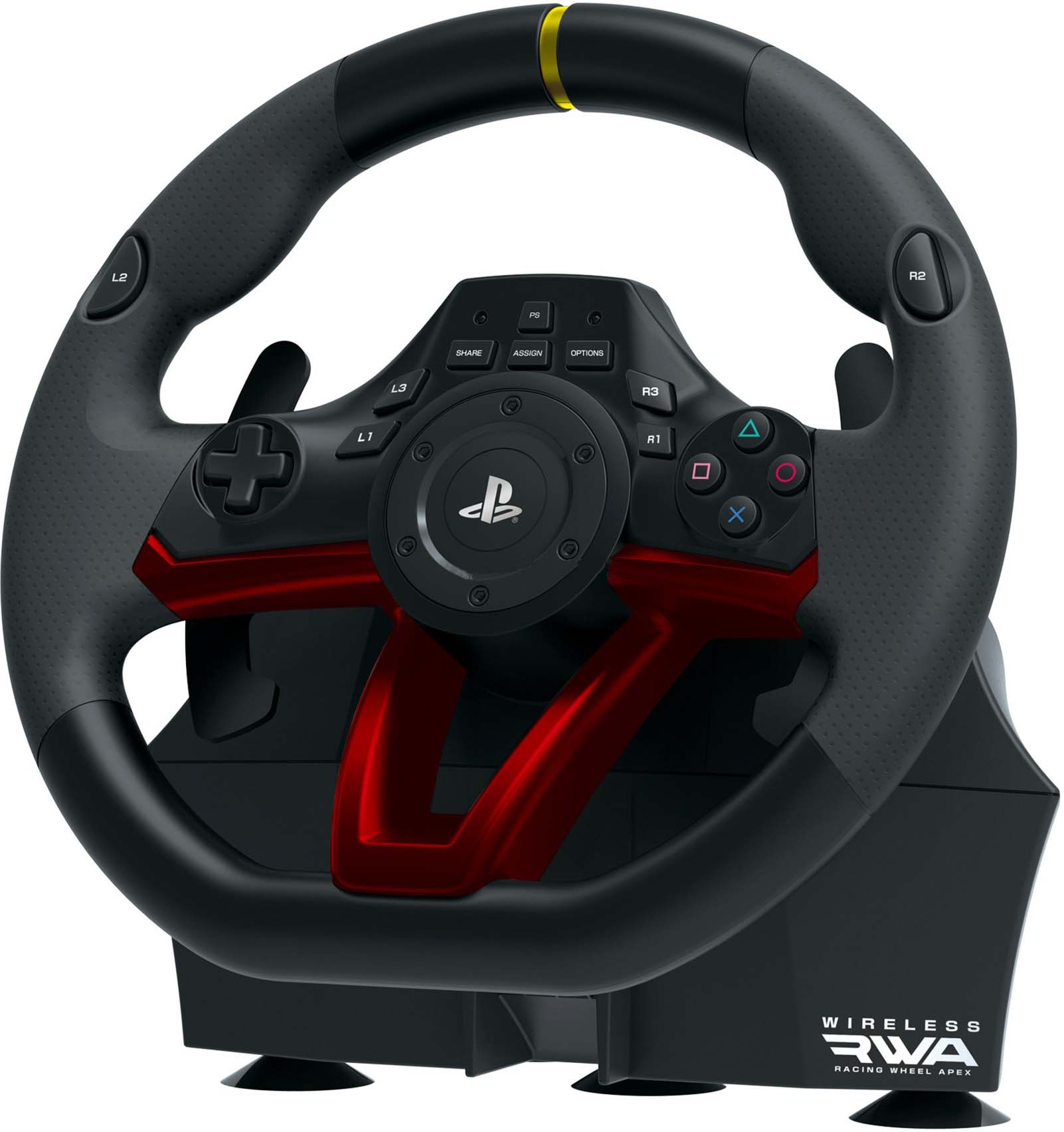 Гоночный руль Hori Wireless Racing Wheel Apex для PS4 (PS4-142E) от 1С Интерес