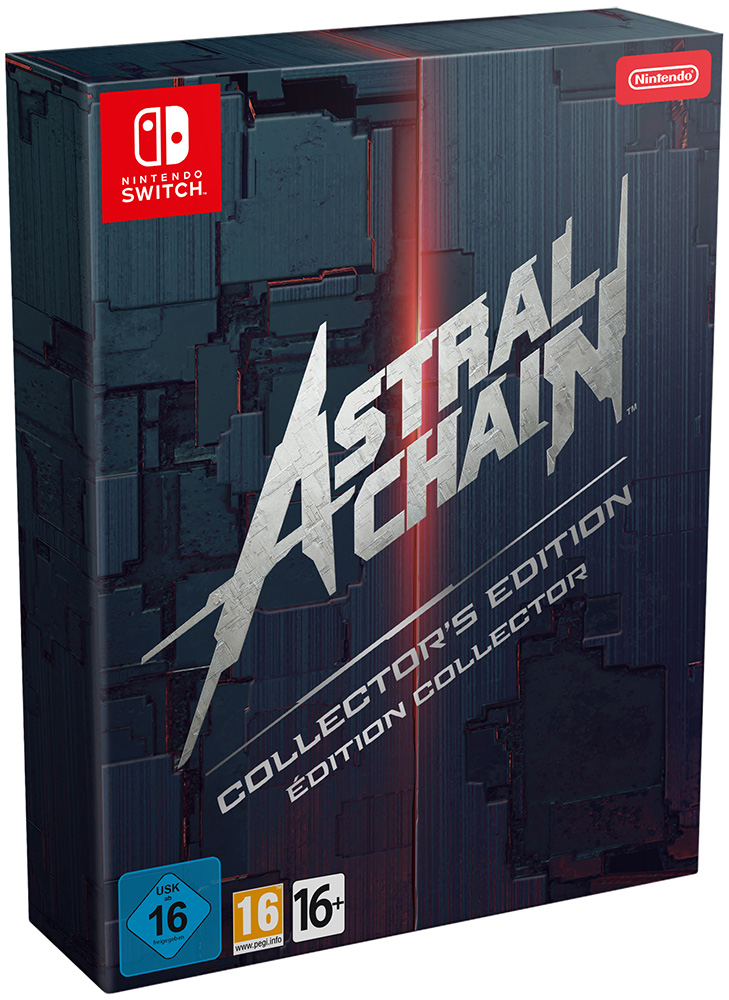 Astral chain nintendo. Astral Chain. Коллекционное издание. Astral Chain Nintendo Switch коллекционное издание. Astral Chain Нинтендо свитч. Игра Astral Chain для Nintendo Switch.