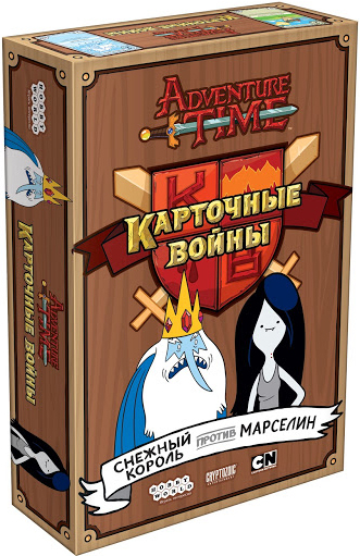

Настольная игра Adventure Time Карточные войны: Снежный король против Марселин