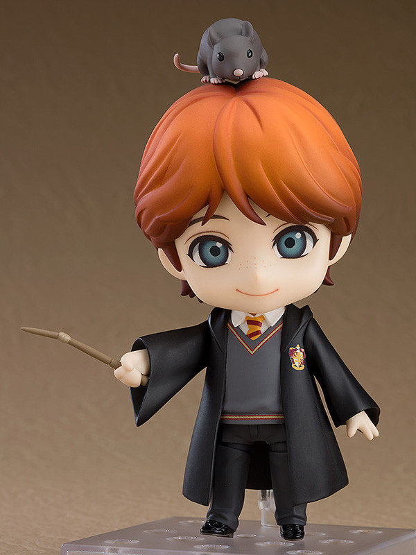 цена Фигурка Harry Potter: Ron Weasley With Scabbers Nendoroid (10 см)