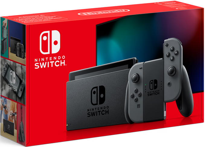 Игровая консоль Nintendo Switch (серый) от 1С Интерес