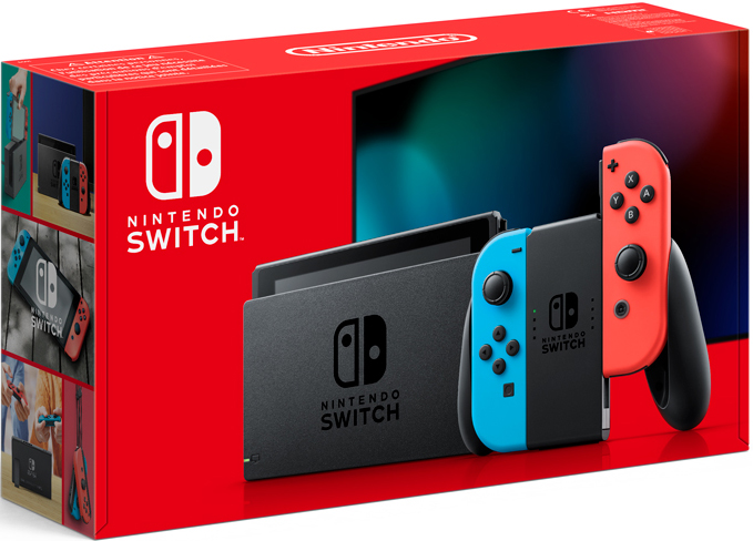 Игровая консоль Nintendo Switch (неоновый красный / неоновый синий) от 1С Интерес