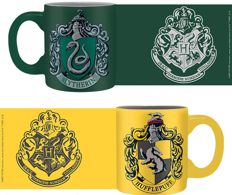 

Набор кружек Harry Potter: Slytherin & Hufflepuff (2-Pack)