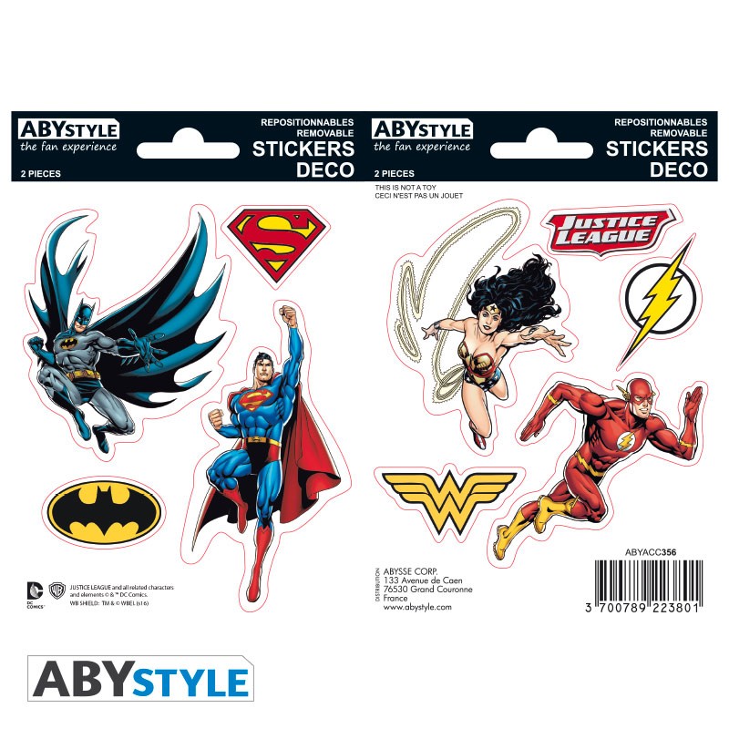 

Набор стикеров DC Comics: Justice League