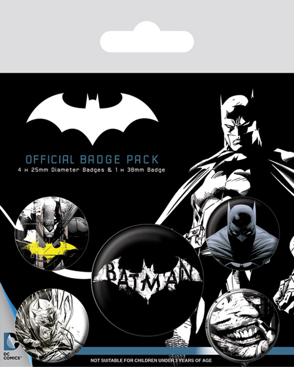 

Набор значков DC Comics: Batman Dark 5-Pack