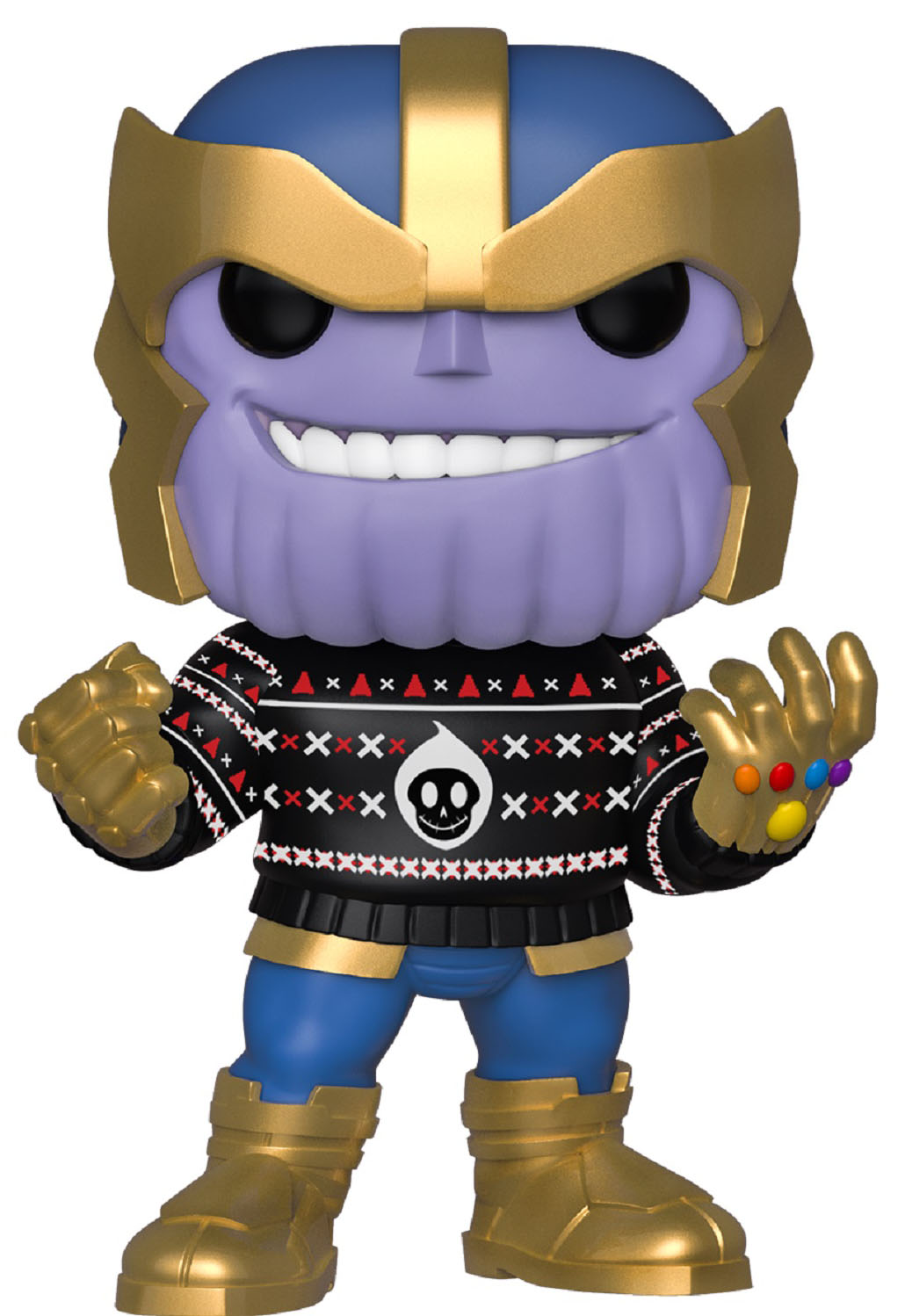 

Фигурка Funko POP Marvel: Holiday – Thanos Bobble-Head (9,5 см)