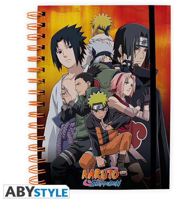 Блокнот Naruto Shippuden: Konoha Group от 1С Интерес