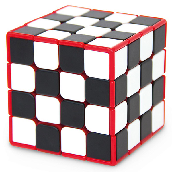 Головоломка Шашки-Куб 4х4