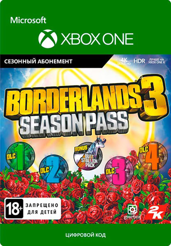 Borderlands 3. Season Pass [Xbox One, Цифровая версия] (Цифровая версия)