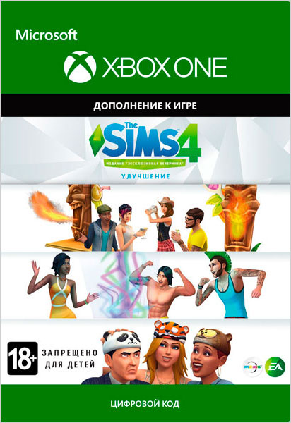 цена The Sims 4. Deluxe Party Edition Upgrade [Xbox One, Цифровая версия] (Цифровая версия)