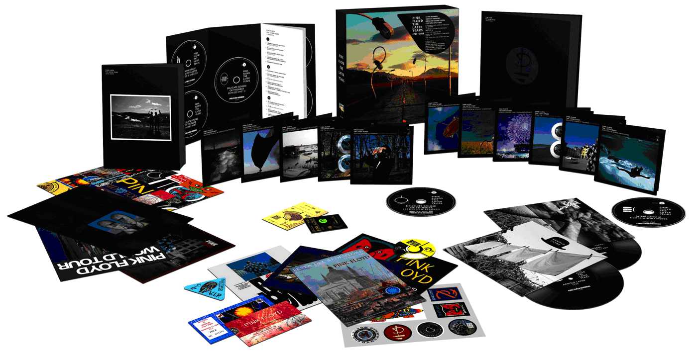 

Pink Floyd – The Best Of The Later. Years 1987-2019. Limited Edition (5 CD + 6 Blu-Ray + 5 DVD + 2 LP)