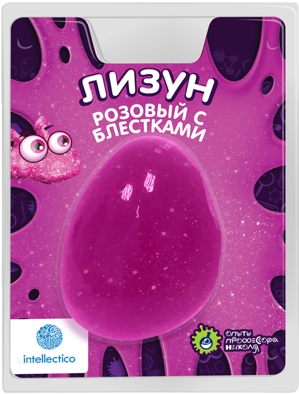 

Антистресс Лизун с блёстками
