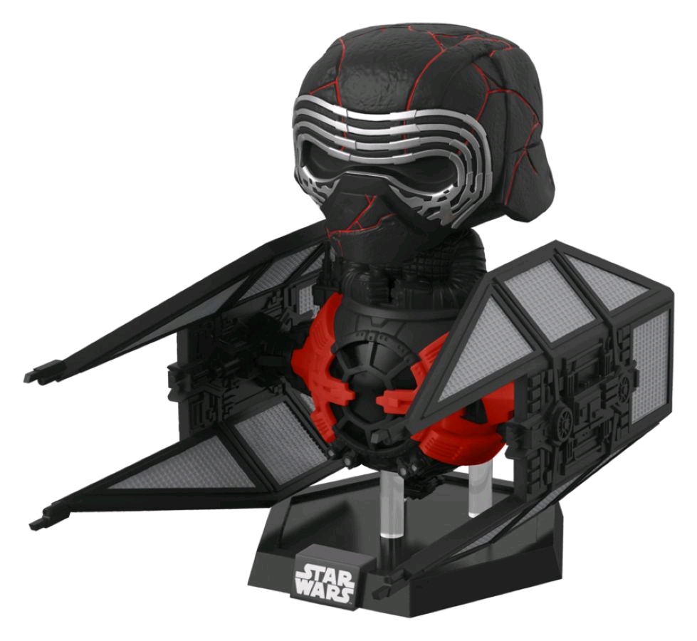 Фигурка Funko POP: Star Wars Rise of Skywalker – Supreme Leader Kylo Ren In Tie Whisper Deluxe Bobble-Head (15 см)