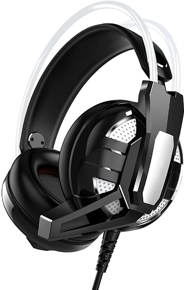 

Гарнитура Qumo Dragon War Manticora GHS 0017 проводная игровая с подсветкой для PC