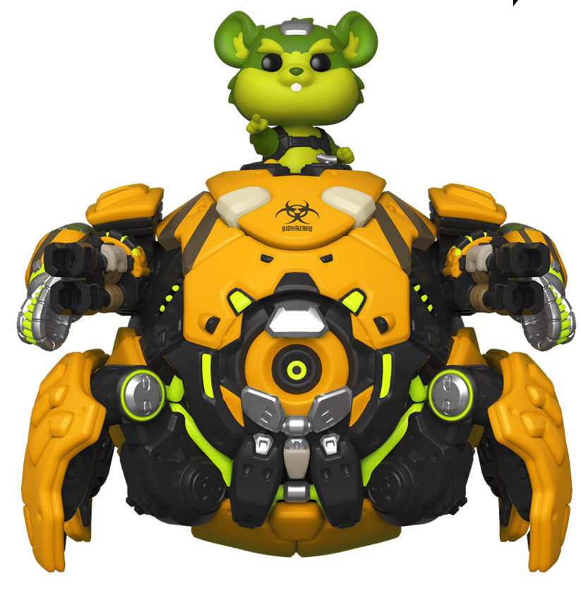 

Фигурка Funko POP Games: Overwatch – Wrecking Ball Toxic Exclusive – 6" Super Sized POP (15 см)