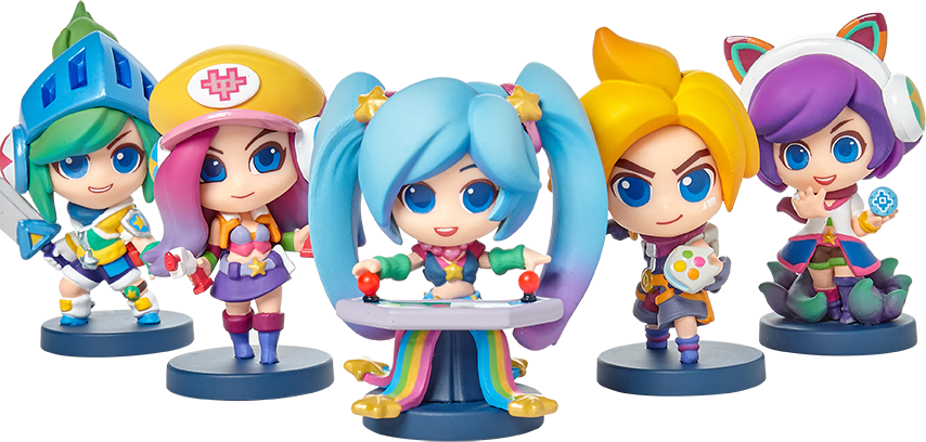 

Набор фигурок League Of Legends – Arcade Team Minis