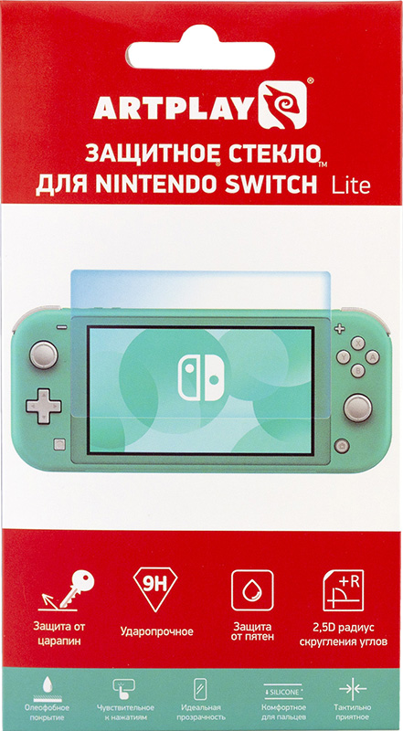 Защитное стекло Artplays для Nintendo Switch Lite от 1С Интерес
