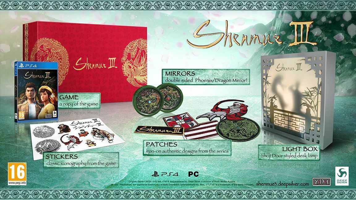 

Shenmue III. Коллекционное издание [PS4]