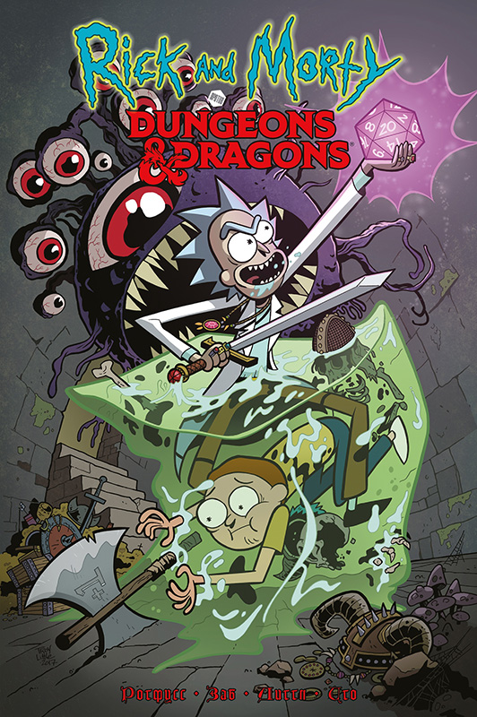 Комикс Рик и Морти против Dungeons & Dragons от 1С Интерес