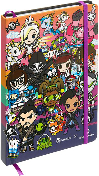 Блокнот Tokidoki & Overwatch: Heroes Group