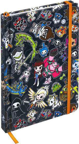 Блокнот Tokidoki & Overwatch: Heroes Pattern