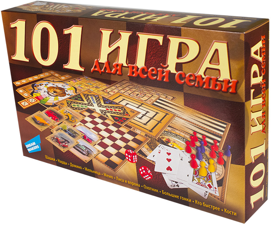 

Настольная игра 101 игра для всей семьи