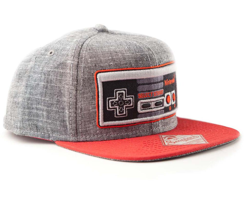 

Бейсболка Nintendo: NES Controller Linen Snapback