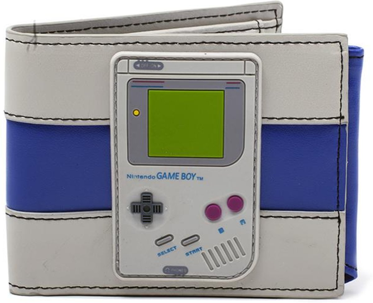 

Кошелёк Nintendo: Gameboy Rubber Badge Bifold