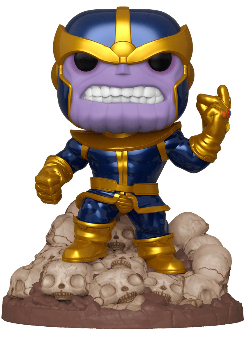 

Фигурка Funko POP: Marvel 80 Years – Thanos Metallic Bobble-Head (15 см)