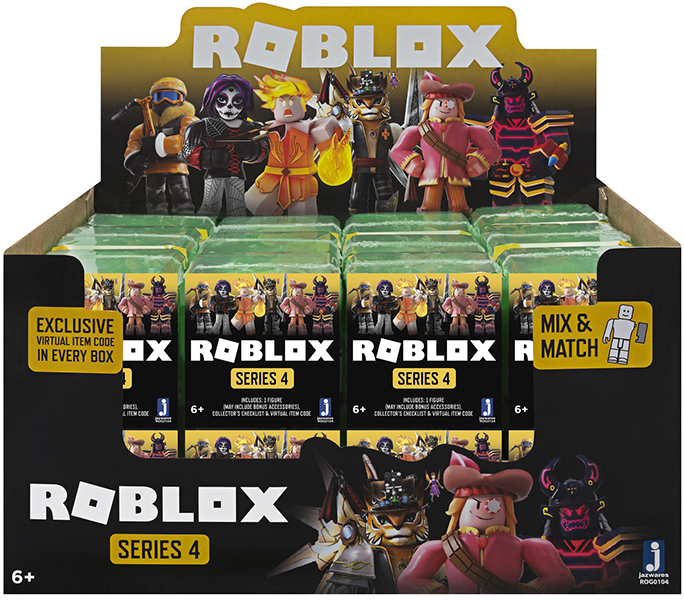 Набор фигурок Roblox: Blind Box Series 4 (желтая) (1 шт. в ассортименте)