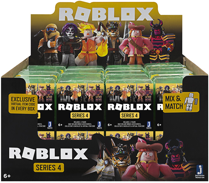 

Набор фигурок Roblox: Blind Box Series 4 (желтая) (1 шт. в ассортименте)