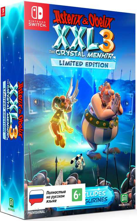 

Asterix&Obelix XXL 3: The Crystal Menhir. Limited Edition [Switch]