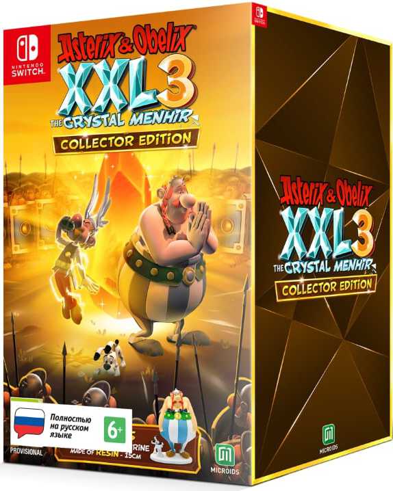 

Asterix&Obelix XXL 3: The Crystal Menhir. Коллекционное издание [Switch]