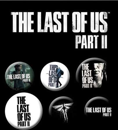 

Набор значков The Last Of Us: Part II Ellie