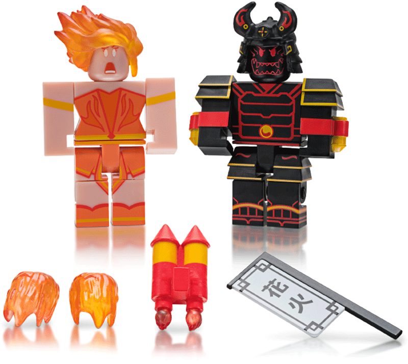 

Набор фигурок Roblox: Heroes Of Robloxia Ember & Midnight Shogun – Celebrity Collection