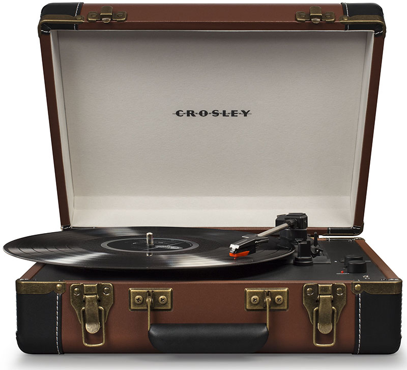 

Виниловый проигрыватель Crosley Executive Portable (Brown & Black) (CR6019D-BR)
