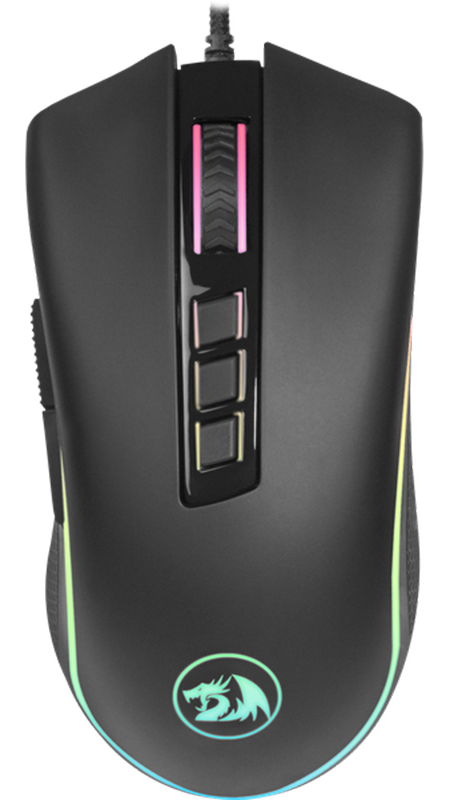 Мышь Redragon Cobra проводная игровая оптическая с подсветкой для PC от 1С Интерес