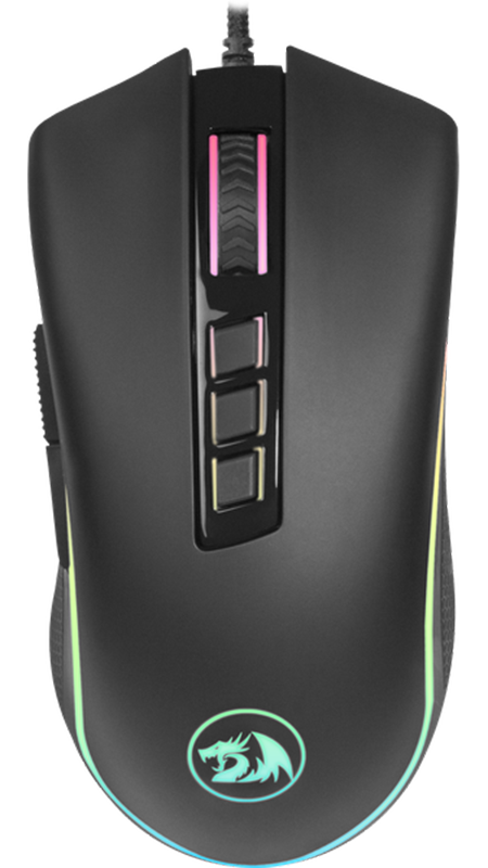 

Мышь Redragon Cobra проводная игровая оптическая с подсветкой для PC