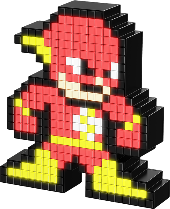 

Фигурка Pixel Pals: DC ∞ The Flash Светящаяся