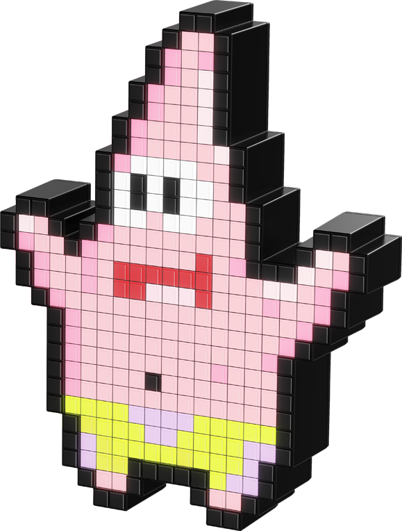 

Фигурка Pixel Pals: Spongebob Squarepants – Patrick Светящаяся